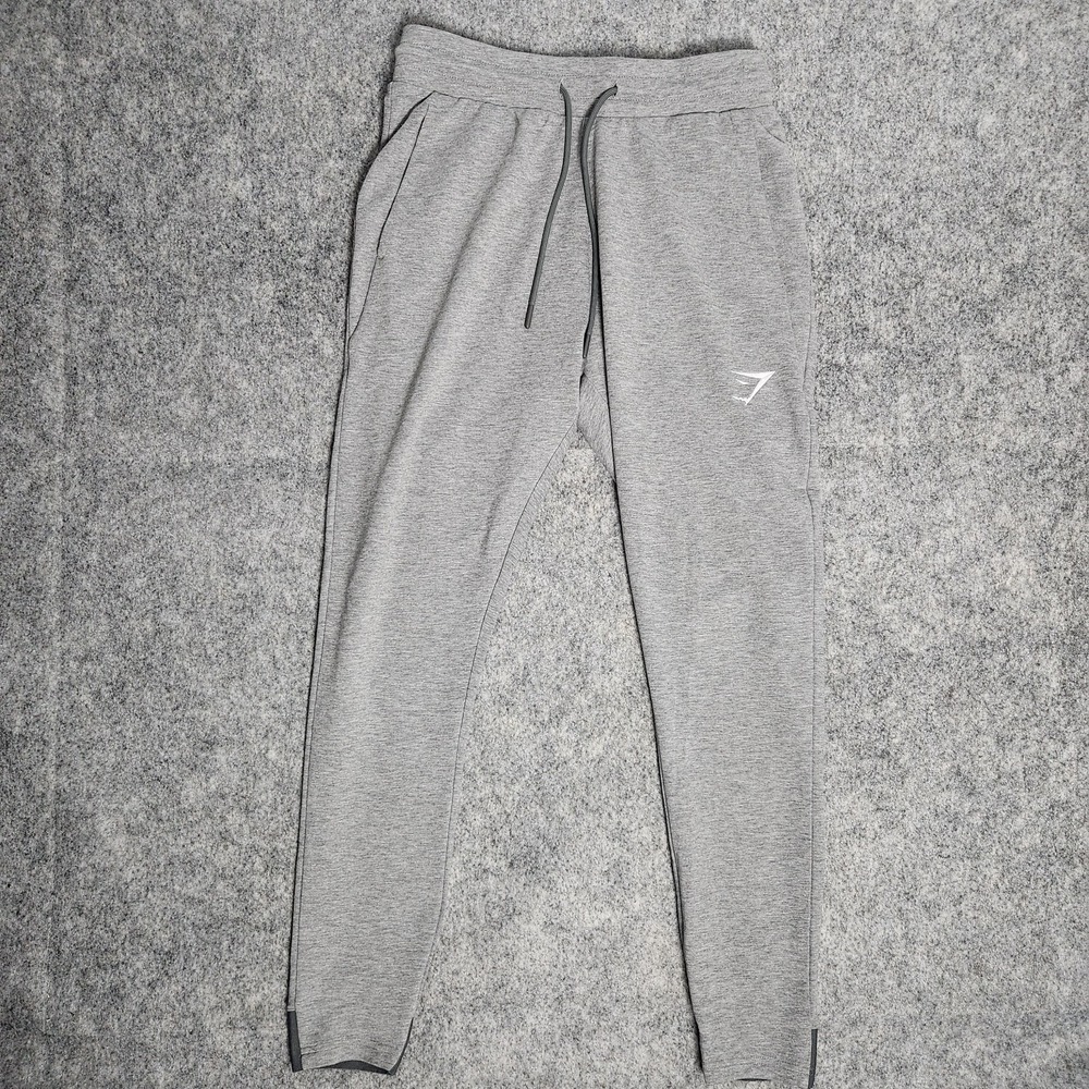 Gymshark Training Woven Jogger Sweatpants Men S Gray Tapered Training Drawstring